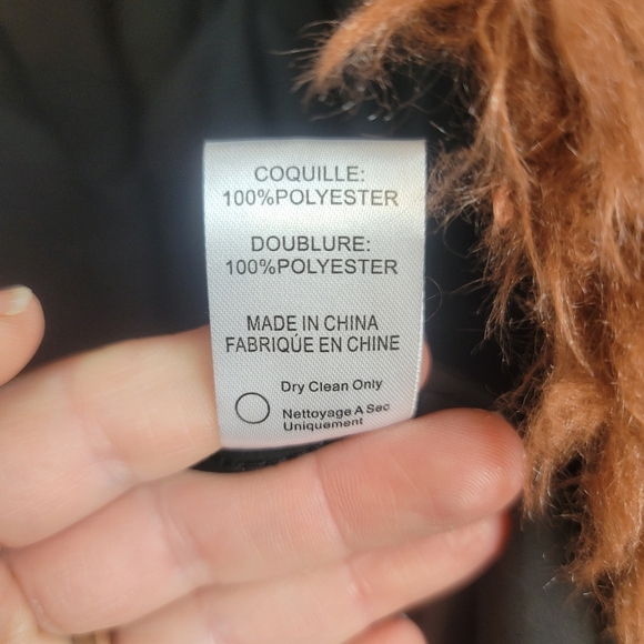 Faux Fur Reversible Long Jacket - Picture 4 of 8